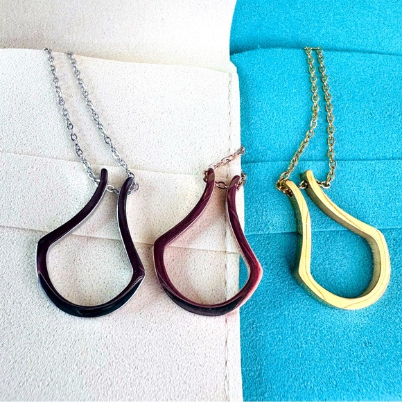 Ring Keeper Necklace - Simple design, holds rings safely for activities - Picture 3 of 3
